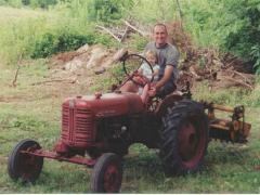 1955 Lo-Boy with Fast-Hitch and Mott Flail Mower Bob Burke