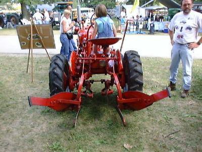 Cub-189 Two-Way Plow the Yarger family's Cub George Willer