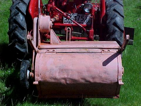 Rotovator rear view Bob in New Jersey